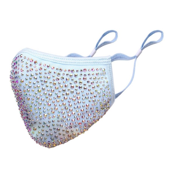 Crystal Face Mask (Blue) - Picture 2 of 4